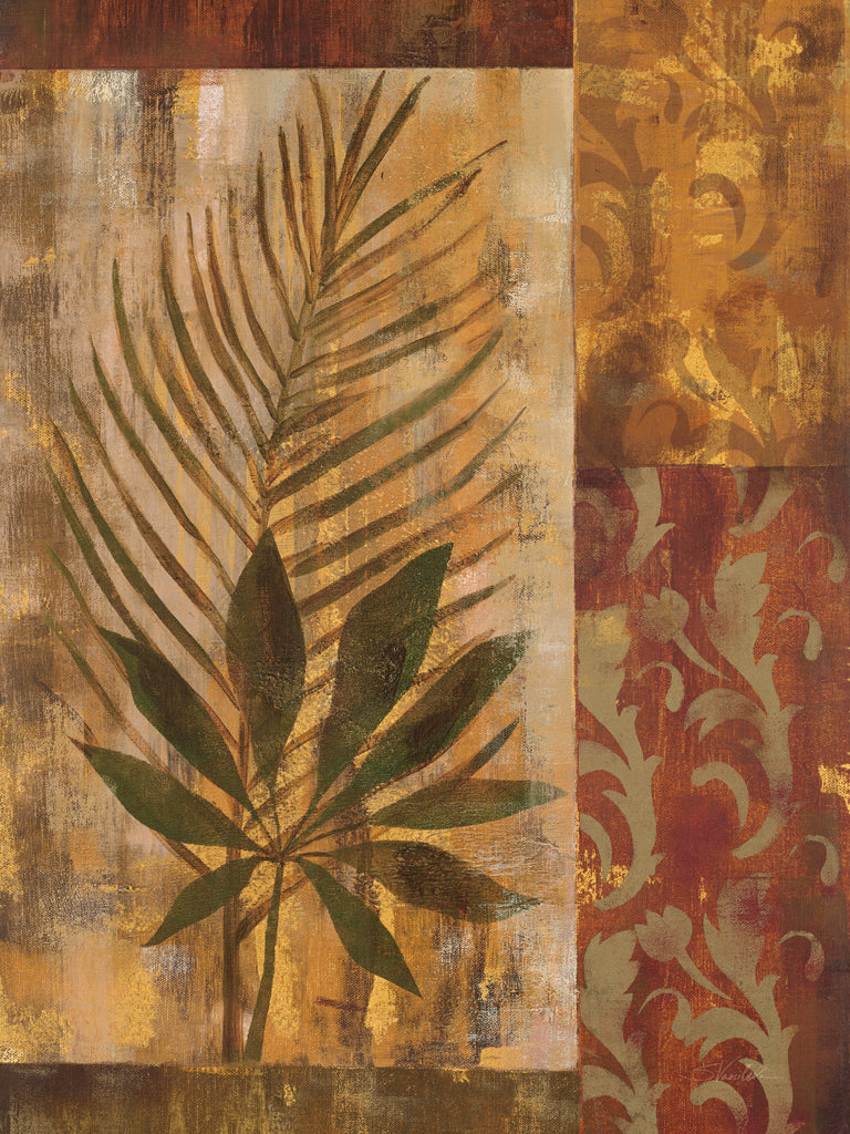 Reproduction of Crimson Fern by Silvia Vassileva - Wall Decor Art