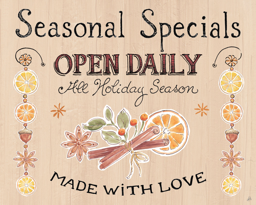 Reproduction of Winter Spice VII by Daphne Brissonnet - Wall Decor Art