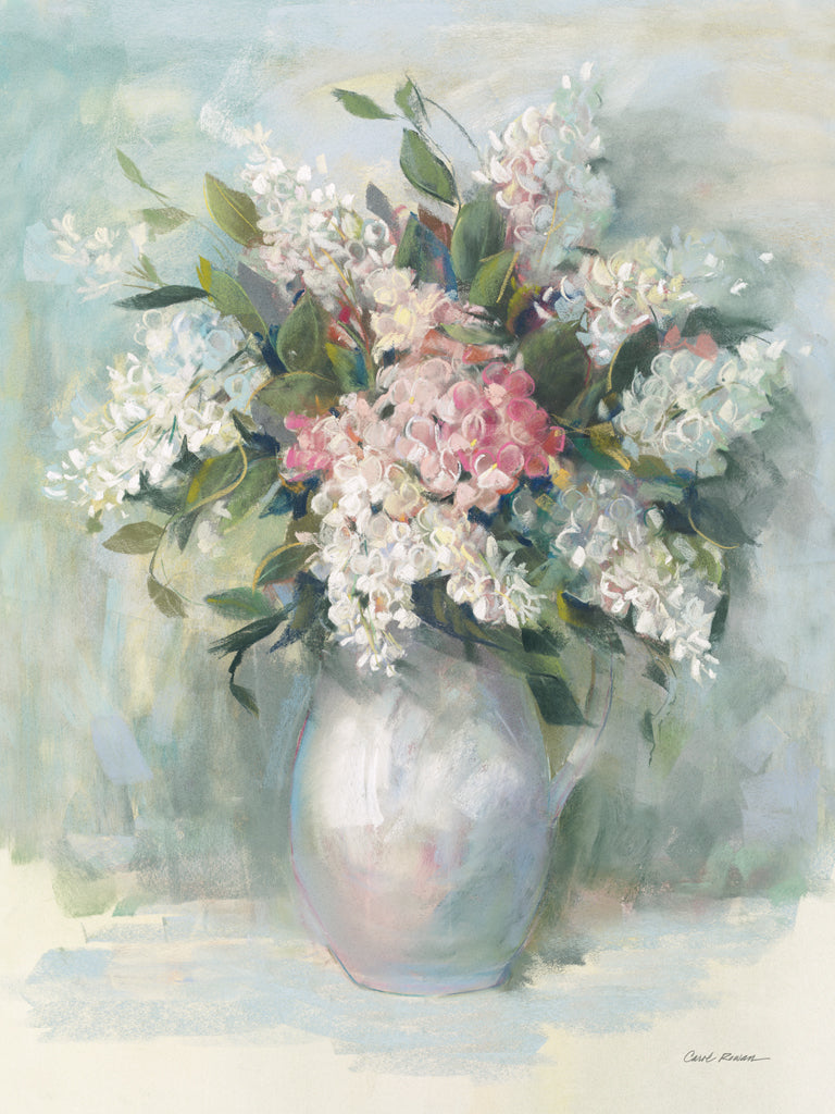 Reproduction of Lilacs for Ellyn by Carol Rowan - Wall Decor Art