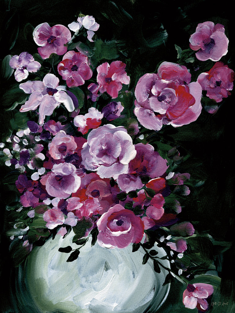 Reproduction of Botanical Elegance I by Yvette St. Amant - Wall Decor Art