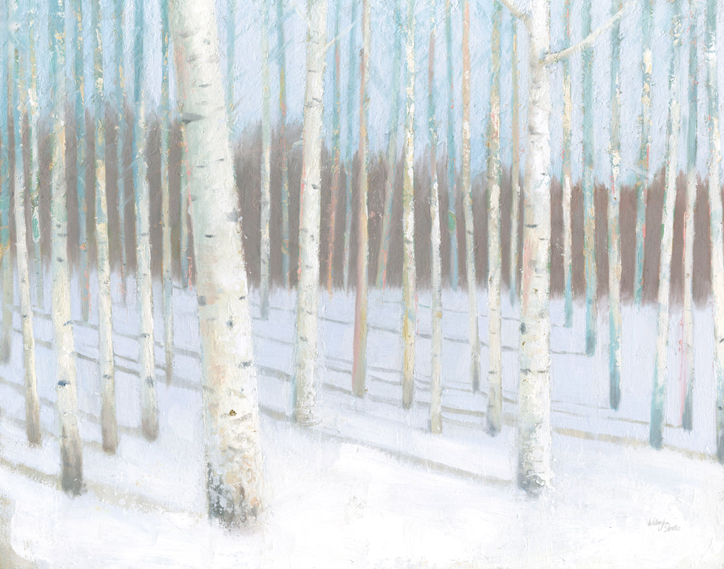Reproduction of Winter Birch by Wellington Studio - Wall Decor Art