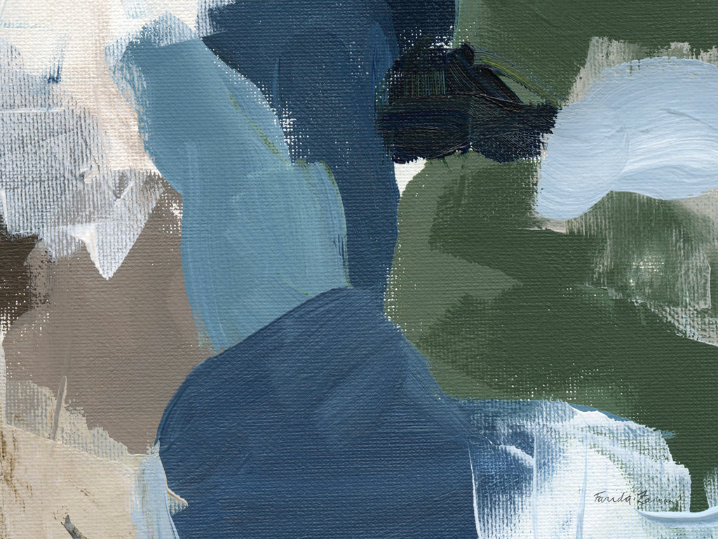 Reproduction of Abstraction I by Farida Zaman - Wall Decor Art