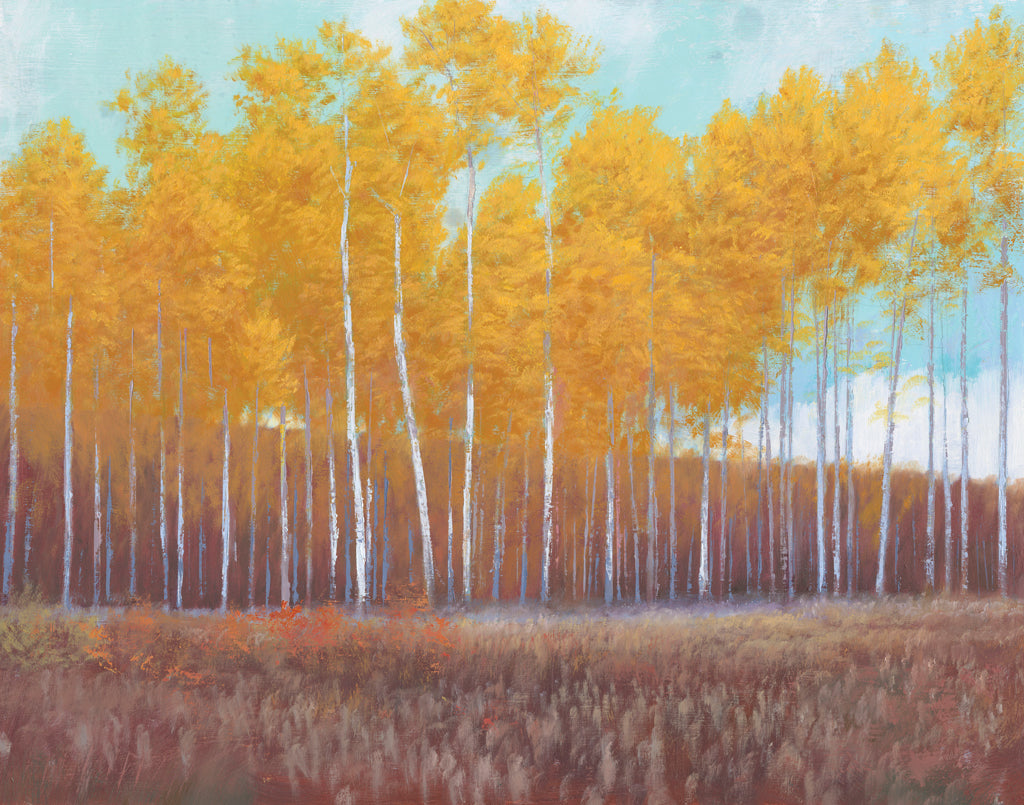 Reproduction of Golden Forest by Wellington Studio - Wall Decor Art