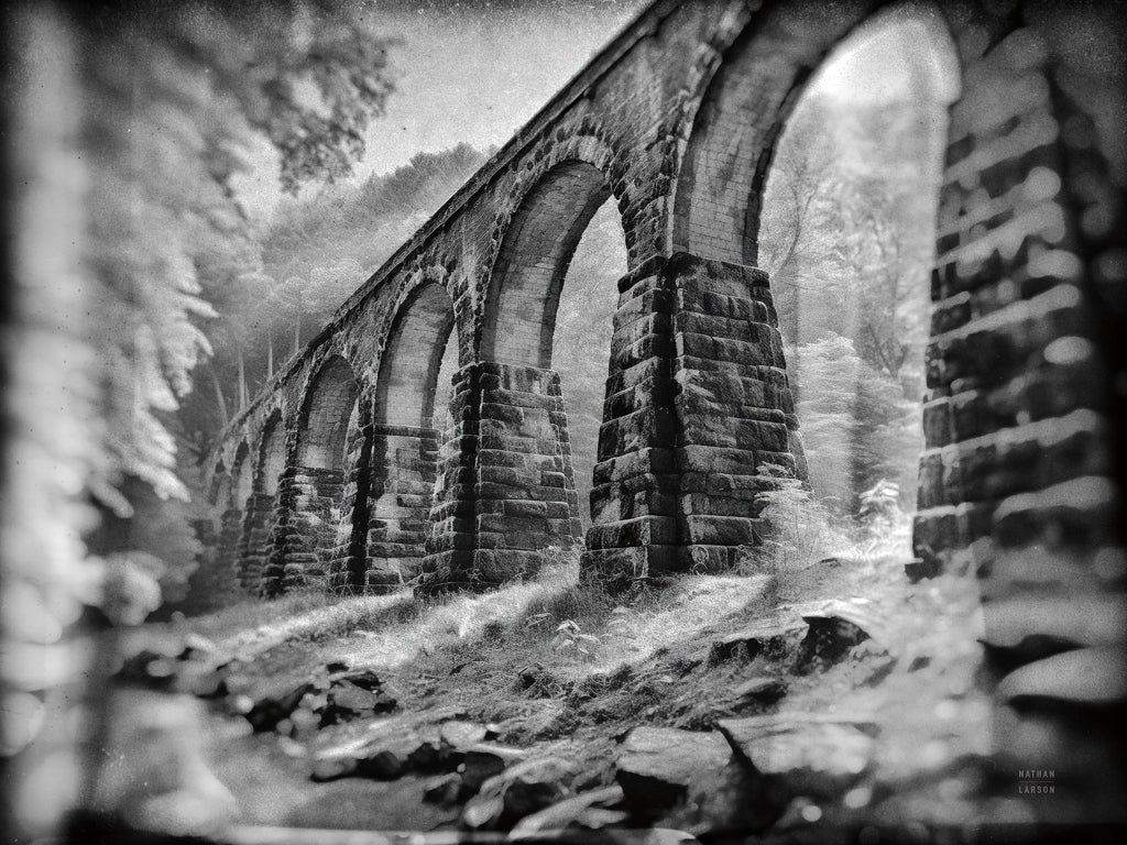 Reproduction of Aqueduct I by Nathan Larson - Wall Decor Art