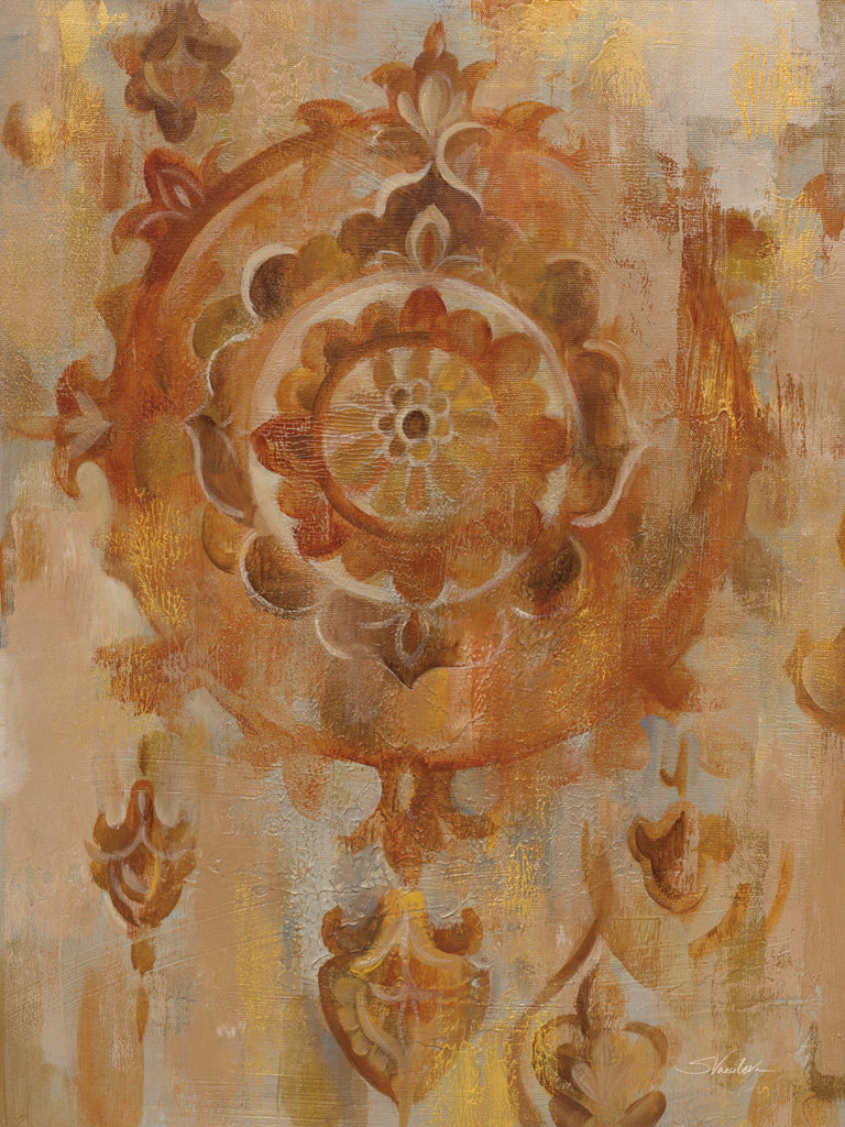 Reproduction of Old World Motif by Silvia Vassileva - Wall Decor Art