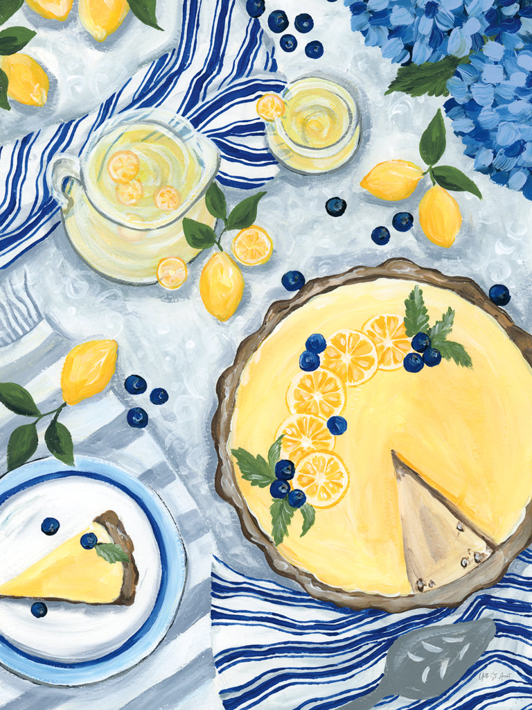 Reproduction of Summer Picnic I by Yvette St. Amant - Wall Decor Art