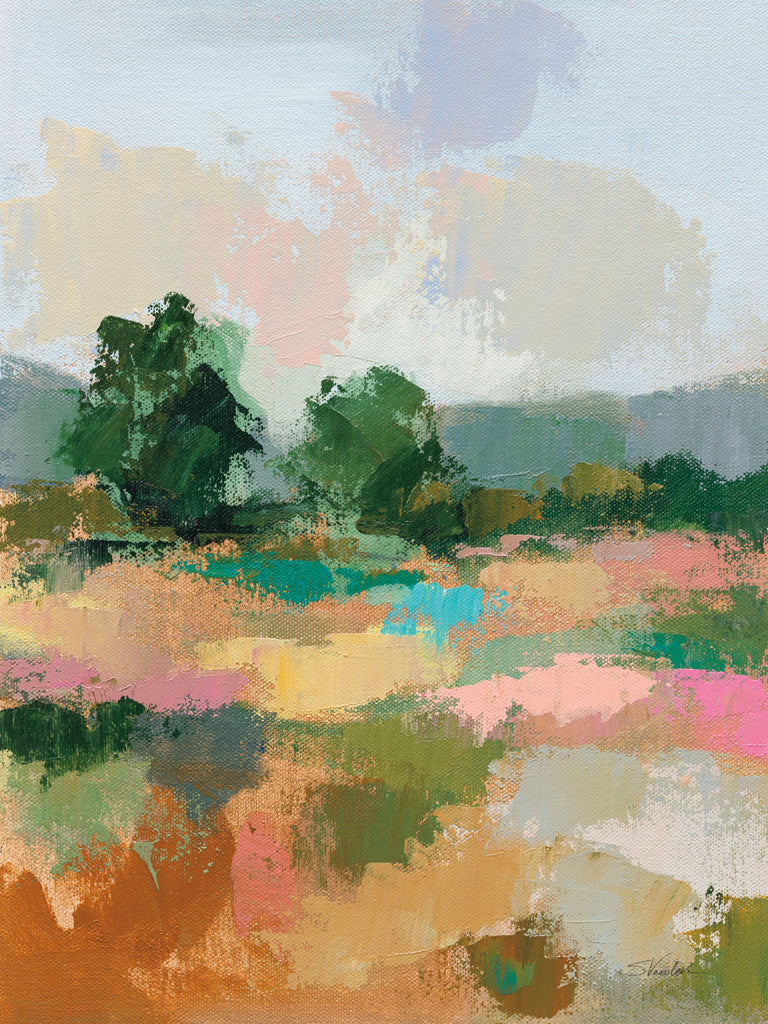 Reproduction of Spring Landscape I by Silvia Vassileva - Wall Decor Art