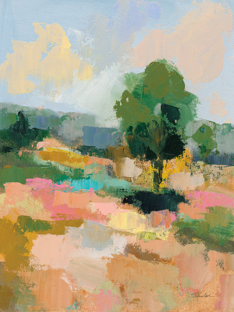 Reproduction of Spring Landscape II by Silvia Vassileva - Wall Decor Art