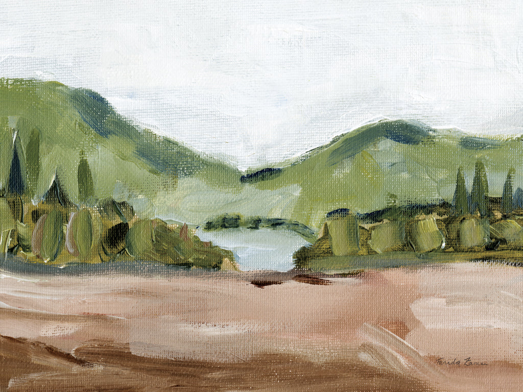 Reproduction of Vista III by Farida Zaman - Wall Decor Art