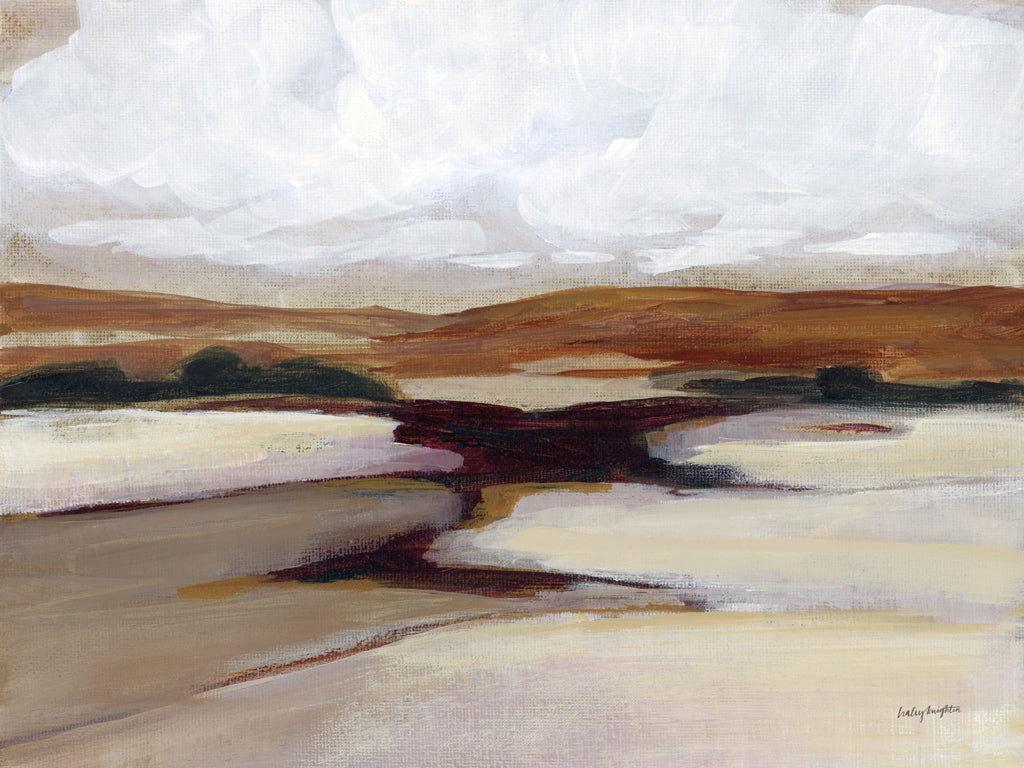 Reproduction of Cranberry Flats by Haley Knighten - Wall Decor Art