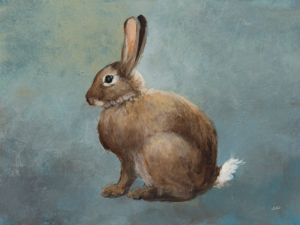 Reproduction of Country Hare II by Julia Purinton - Wall Decor Art