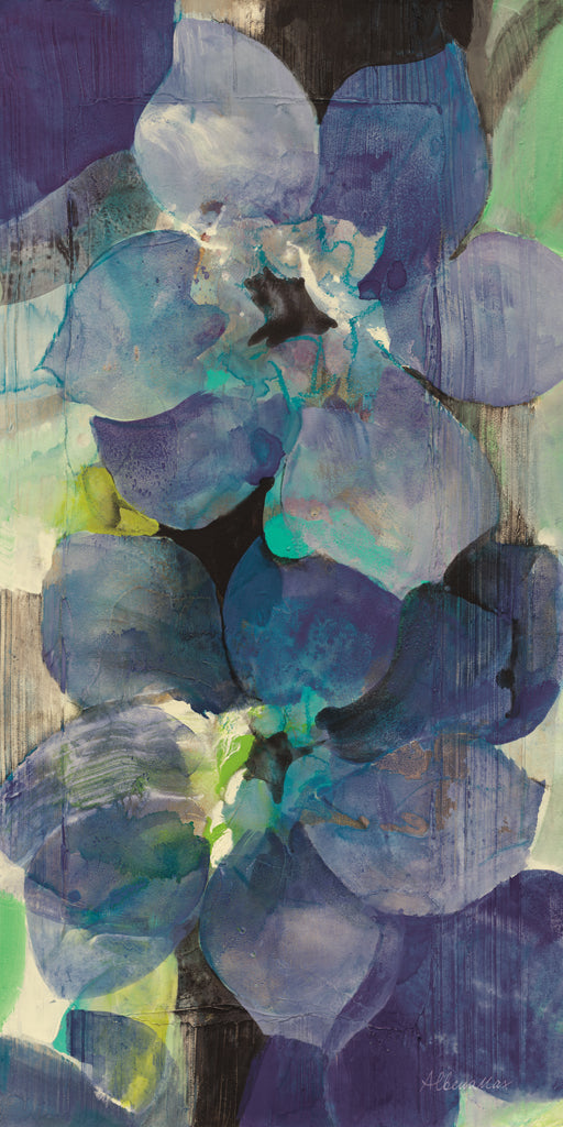 Reproduction of Violet Row II by Albena Hristova - Wall Decor Art