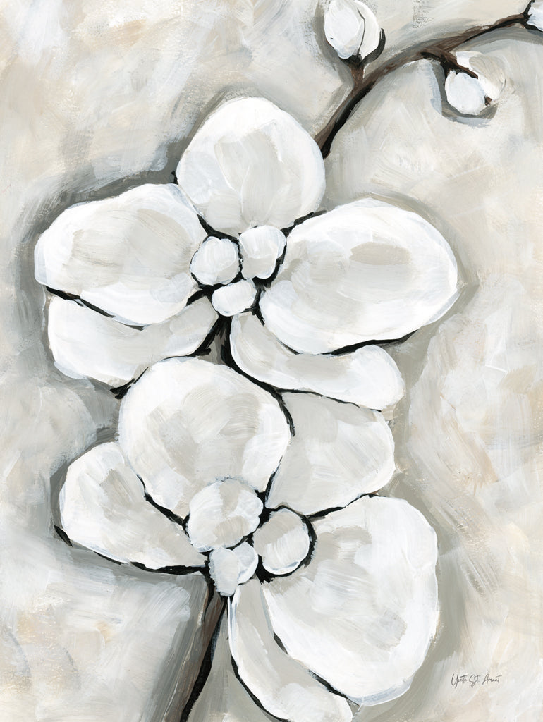 Reproduction of Heirloom Orchid by Yvette St. Amant - Wall Decor Art