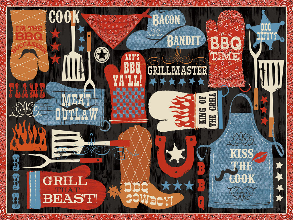 Reproduction of BBQ Bandit I by Pela Studio - Wall Decor Art