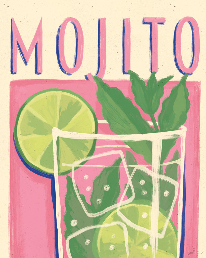 Reproduction of Cocktails II by Janelle Penner - Wall Decor Art