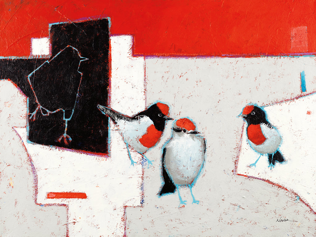 Reproduction of Lets Just Fly Outta Here by Shirley Novak - Wall Decor Art