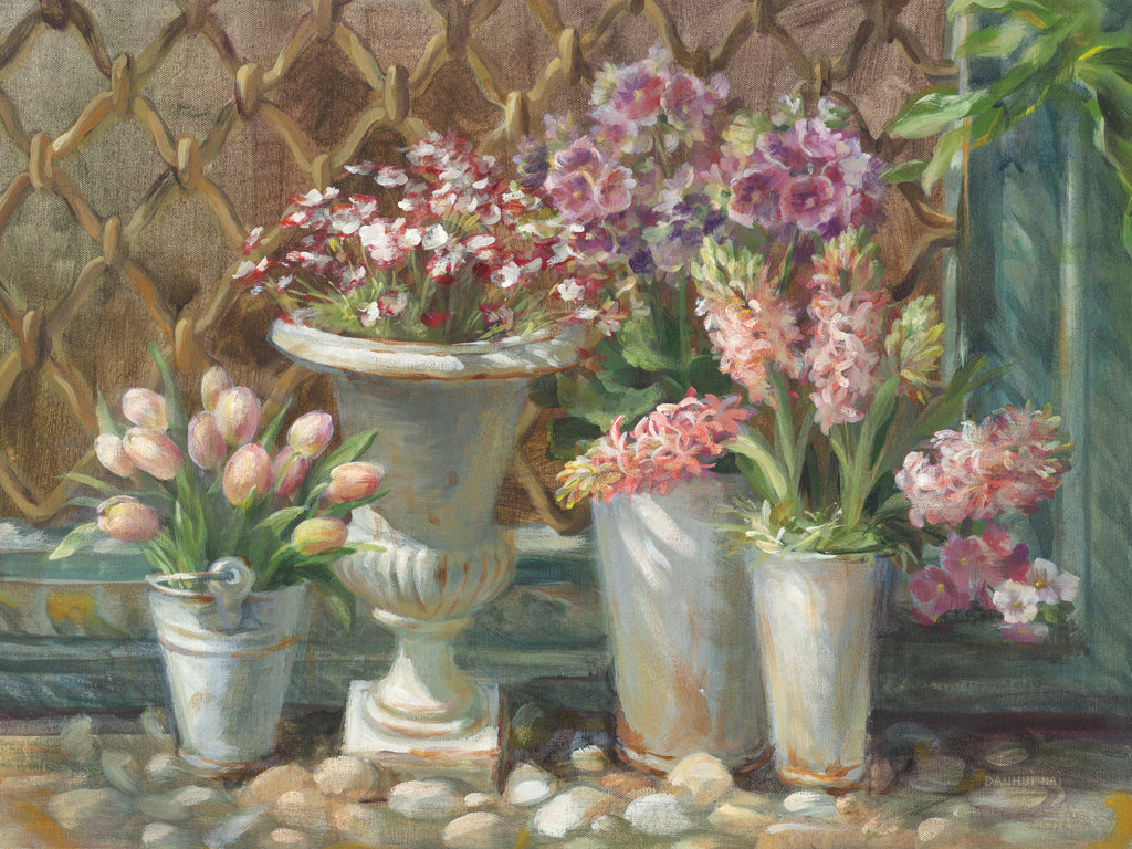 Reproduction of At The Market by Danhui Nai - Wall Decor Art