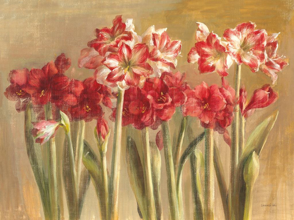 Reproduction of Winter Amaryllis by Danhui Nai - Wall Decor Art