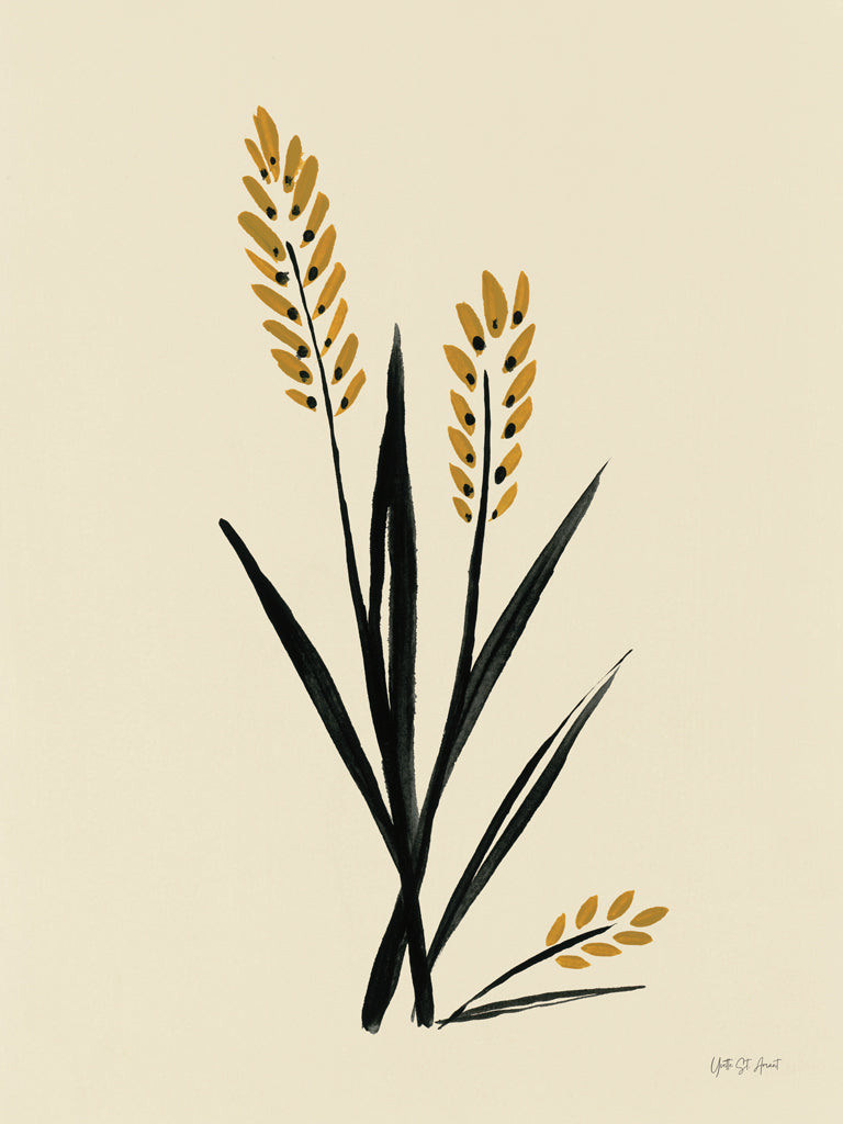 Reproduction of Folk Botanicals II by Yvette St. Amant - Wall Decor Art