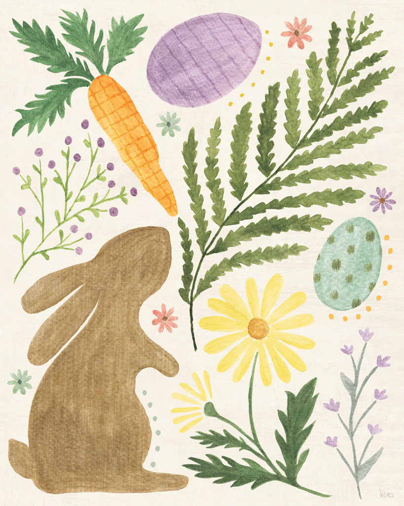 Reproduction of Easter Days II by Veronique Charron - Wall Decor Art