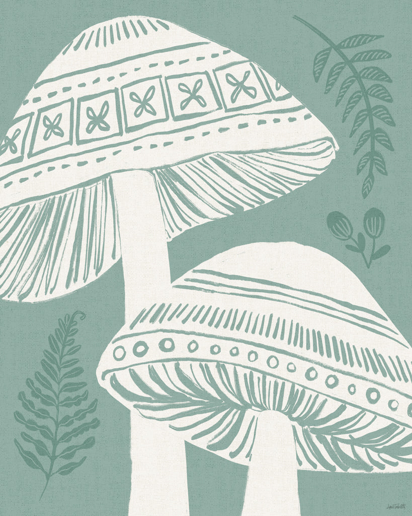 Reproduction of Bugs And Botanicals II by Anne Tavoletti - Wall Decor Art