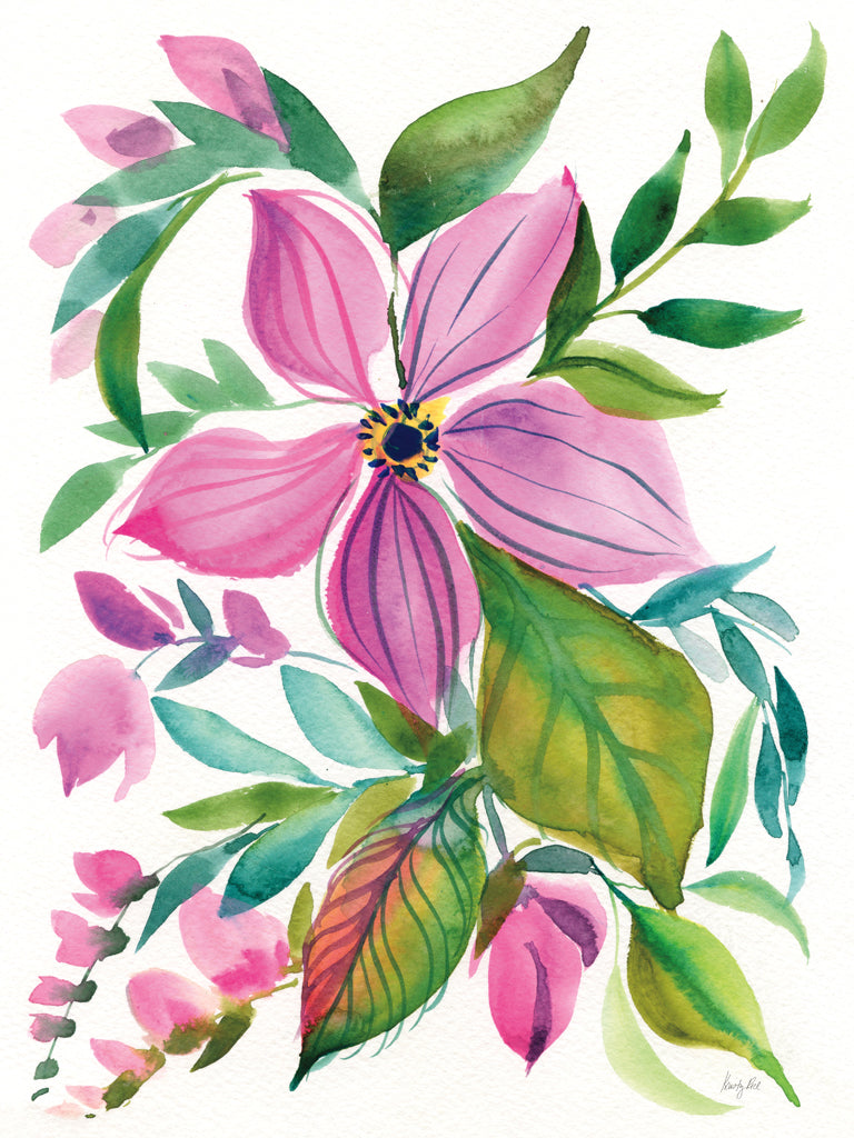 Reproduction of Pretty in Pink by Kristy Rice - Wall Decor Art