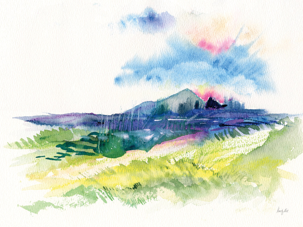 Reproduction of Mountains Majesty by Kristy Rice - Wall Decor Art