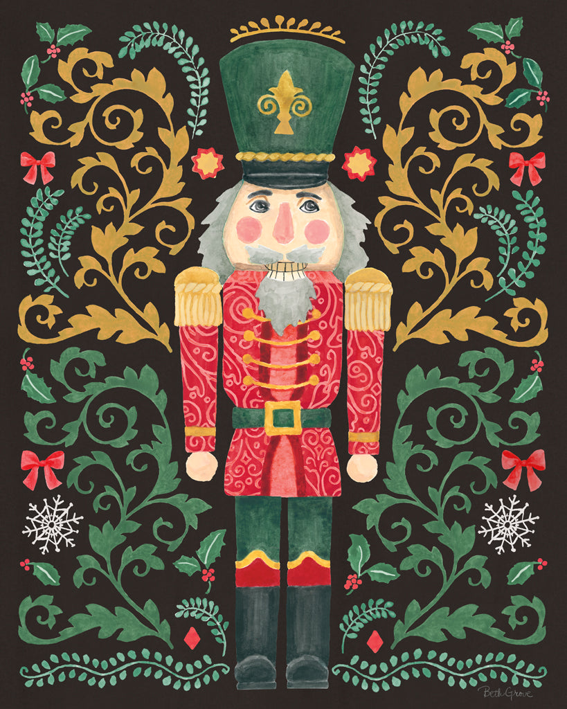 Reproduction of Decorative Holiday II by Beth Grove - Wall Decor Art