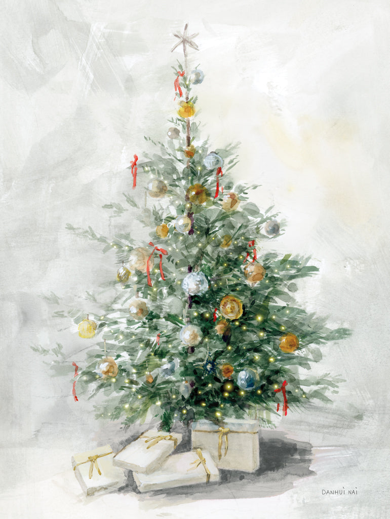 Reproduction of Vintage Holiday I by Danhui Nai - Wall Decor Art