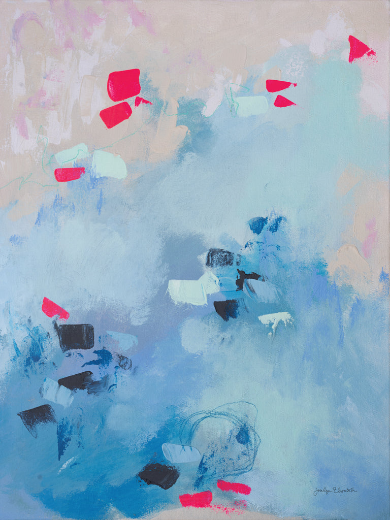 Reproduction of Head in the Clouds II by Jocelyn Elizabeth - Wall Decor Art