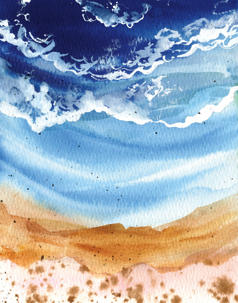 Reproduction of Serene Seaside by Kristy Rice - Wall Decor Art