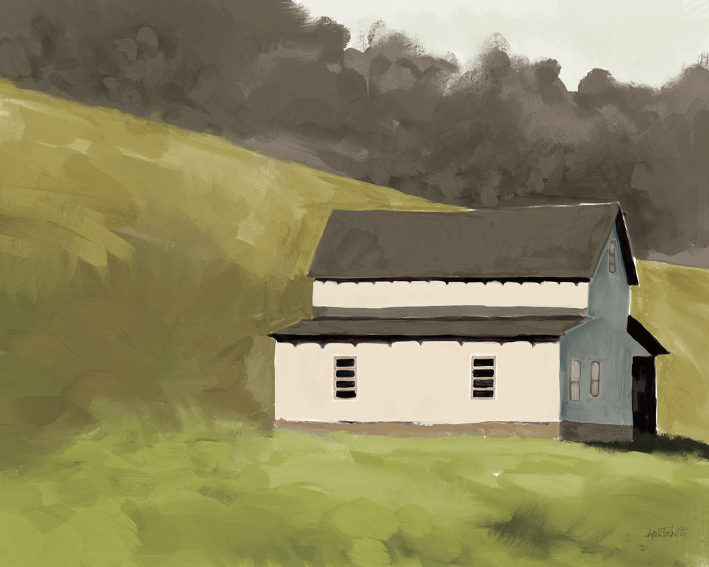 Reproduction of Neutral Barn I by Anne Tavoletti - Wall Decor Art