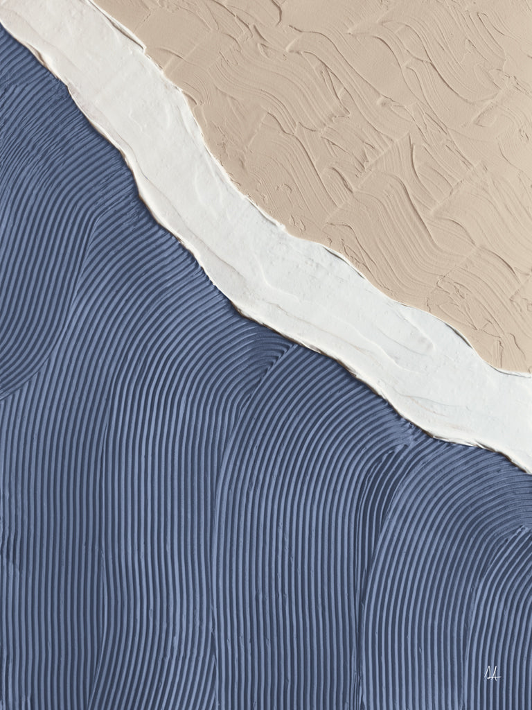 Reproduction of Neutral Ocean Dark by Sarah Adams - Wall Decor Art