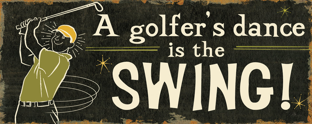 Reproduction of Funny Golf I by Pela Studio - Wall Decor Art