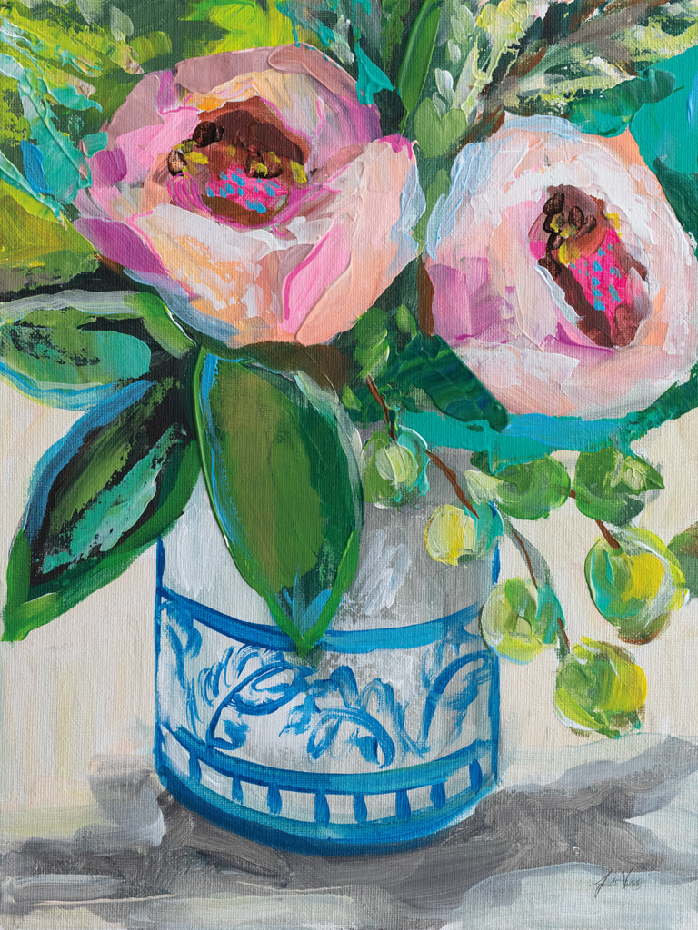 Reproduction of Charlottes Bouquet by Jeanette Vertentes - Wall Decor Art