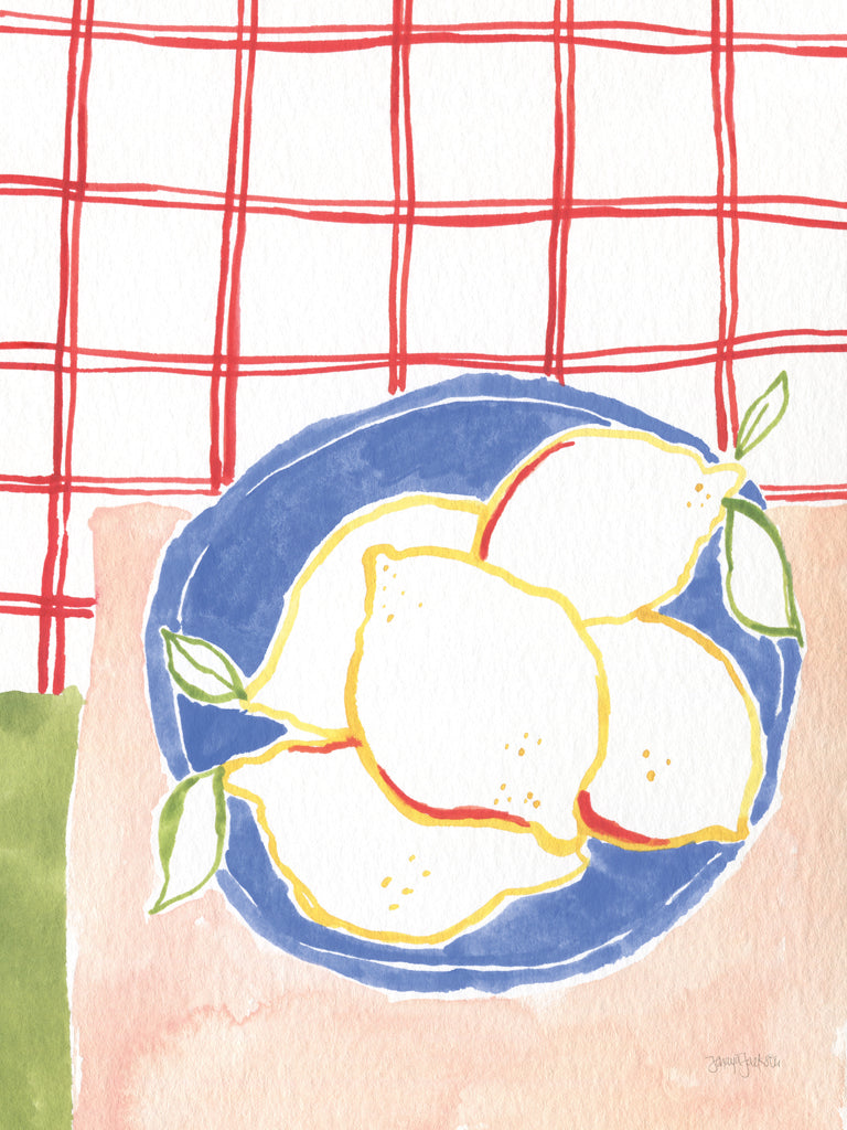 Reproduction of Simple Lemons by Jenaya Jackson - Wall Decor Art