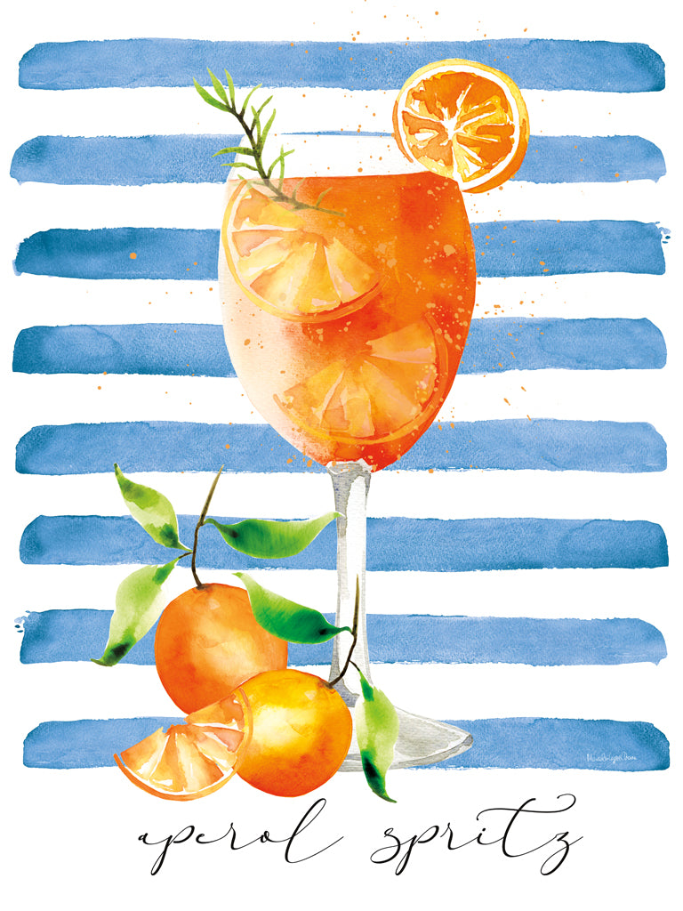 Reproduction of Mediterranean Spritz II by Mercedes Lopez Charro - Wall Decor Art