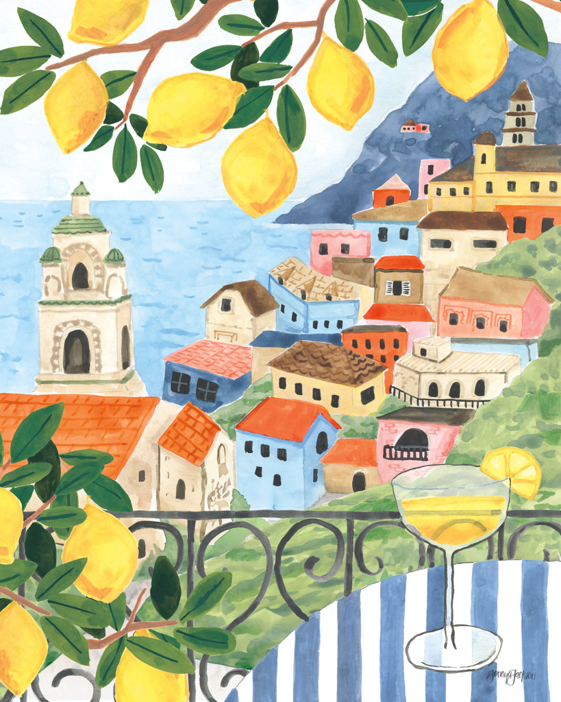 Reproduction of Mediterranean View Crop I by Jenaya Jackson - Wall Decor Art