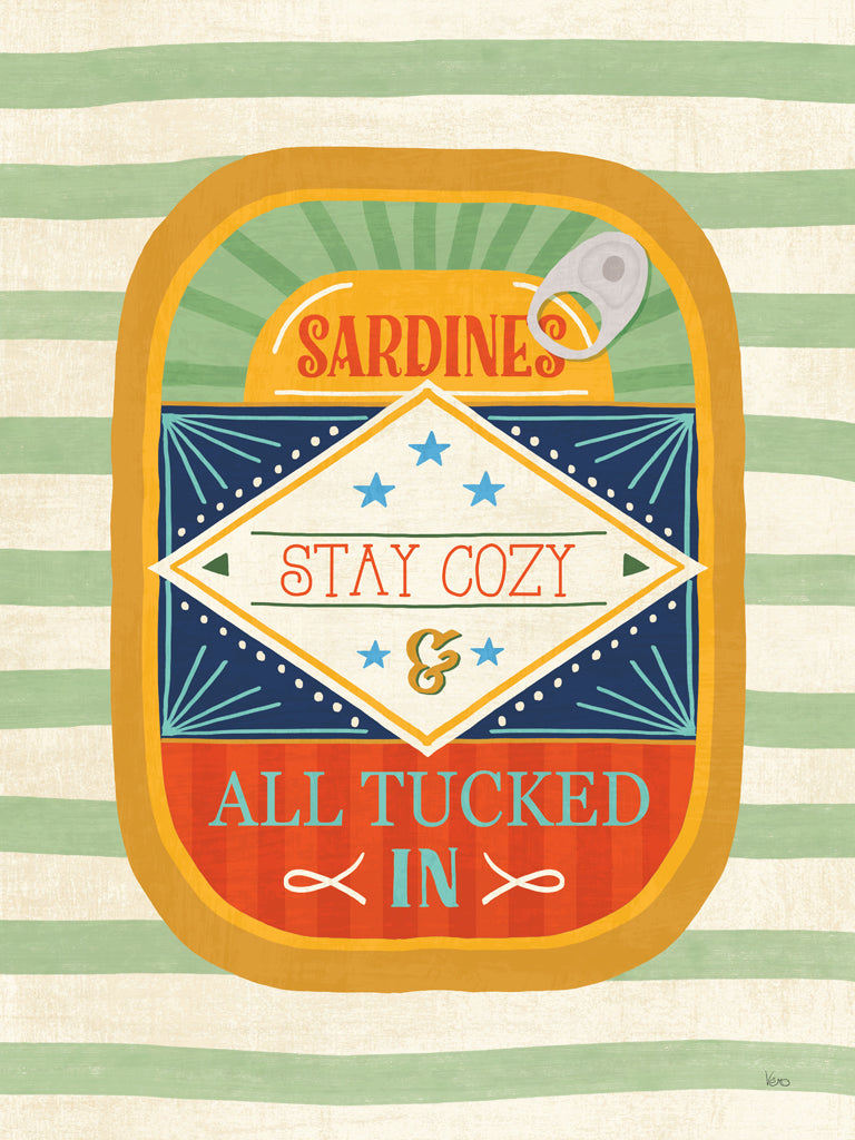 Reproduction of Tasty Tins IX by Veronique Charron - Wall Decor Art