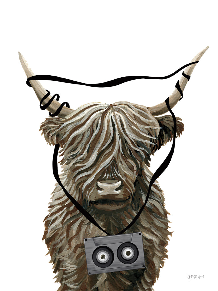 Reproduction of Highland Cassette by Yvette St. Amant - Wall Decor Art