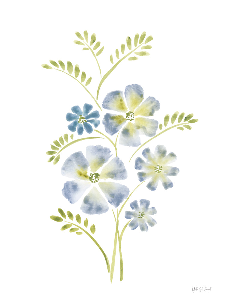 Reproduction of Periwinkles by Yvette St. Amant - Wall Decor Art