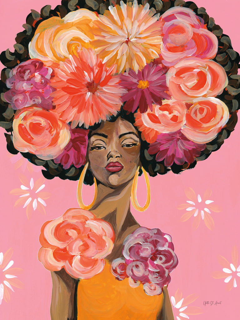 Reproduction of Beautiful Bouffant by Yvette St. Amant - Wall Decor Art