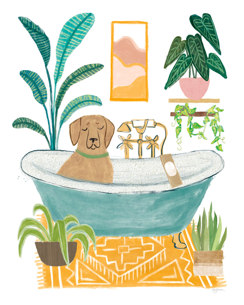 Reproduction of Urban Jungle Bath IV Pet by Mary Urban - Wall Decor Art