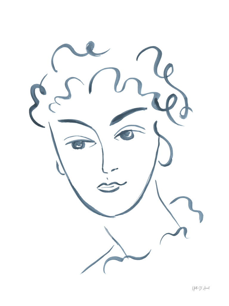 Reproduction of Whimsy Portrait II by Yvette St. Amant - Wall Decor Art