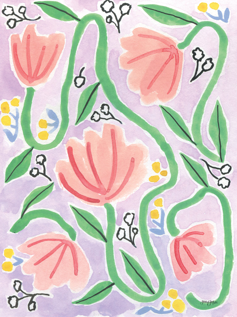 Reproduction of Wildflower Whimsy I by Jenaya Jackson - Wall Decor Art