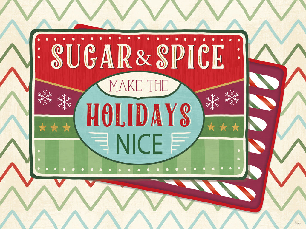 Reproduction of Holiday Treats III by Veronique Charron - Wall Decor Art