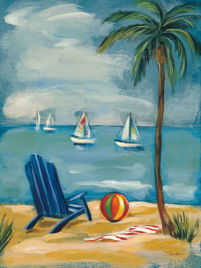 Reproduction of Turquoise Bay IV by Silvia Vassileva - Wall Decor Art