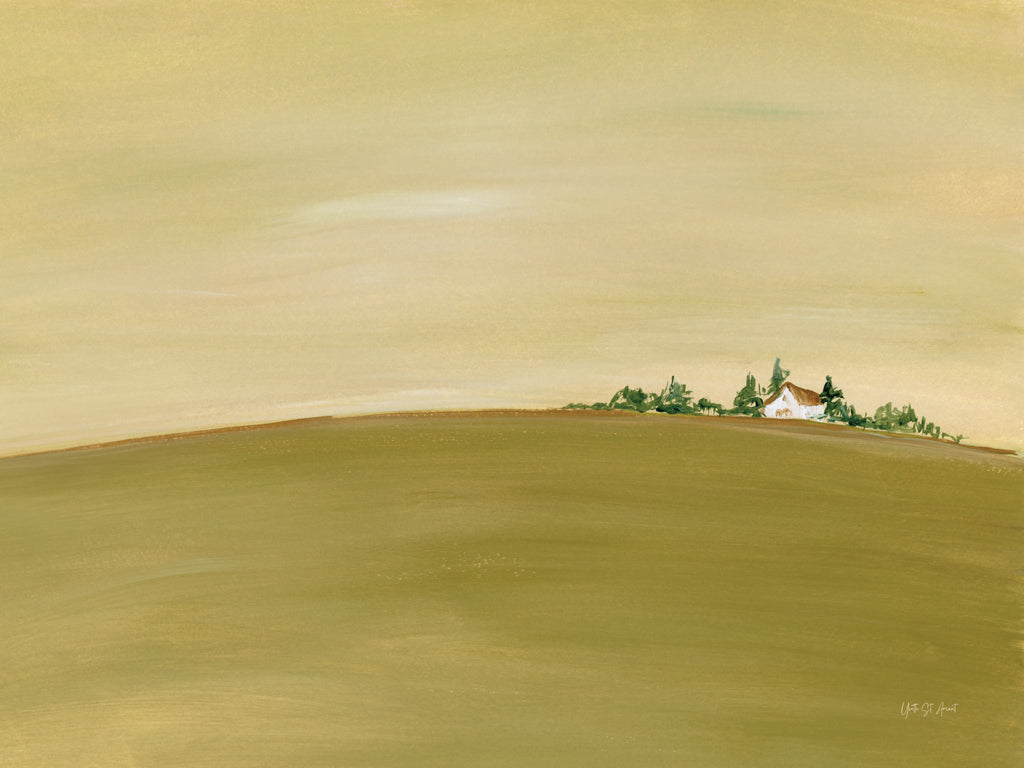 Reproduction of Farm on the Hill by Yvette St. Amant - Wall Decor Art