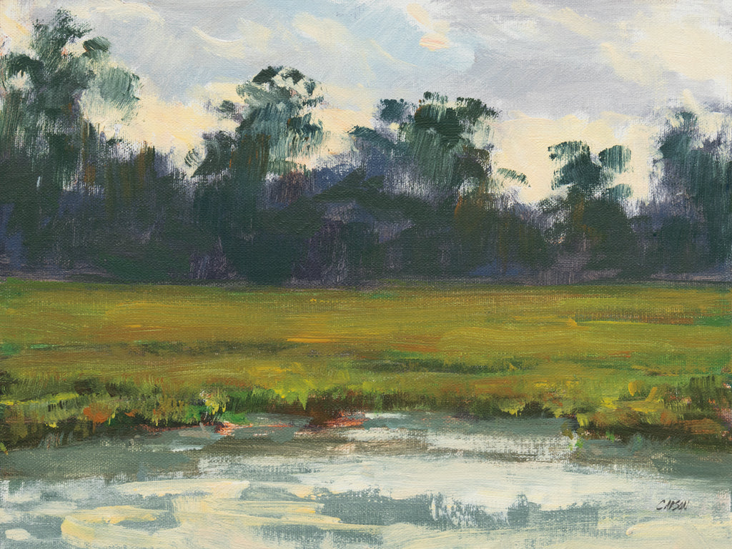 Reproduction of Clouds Over the Cove by Carson Overstreet - Wall Decor Art