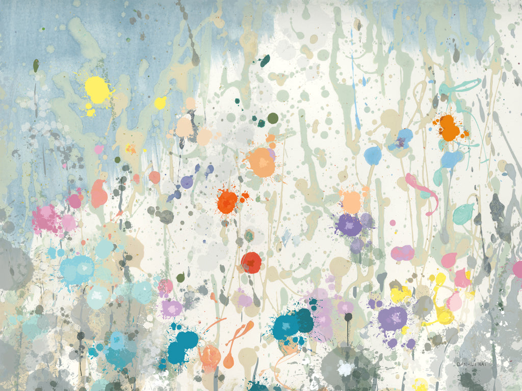 Reproduction of Abstract Garden II by Danhui Nai - Wall Decor Art